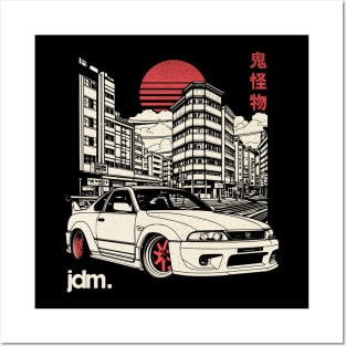 JDM Japan Motorsport Posters and Art